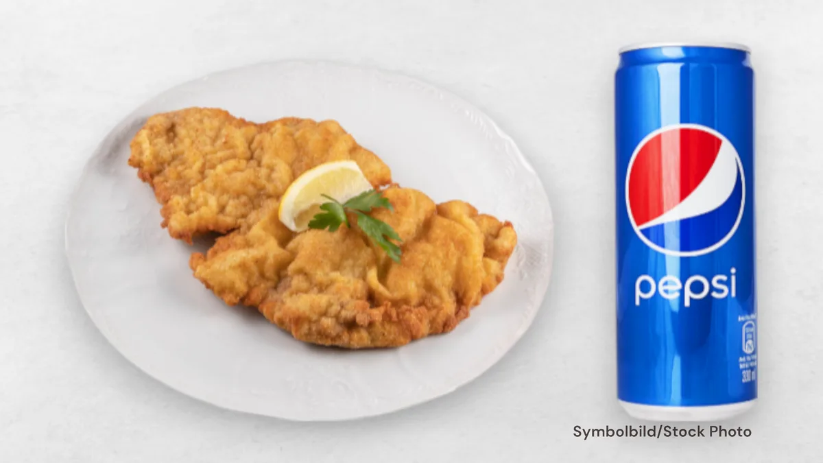 Hühner Schnitzel Menü