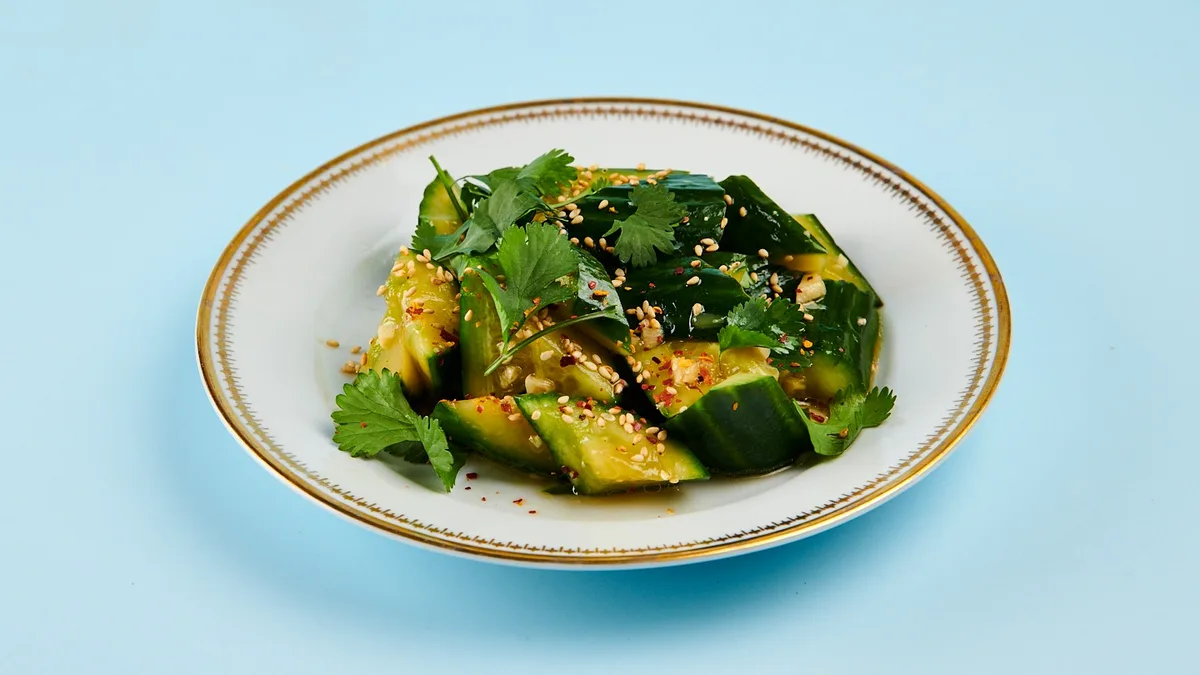 2. Chinese Cucumber Salad