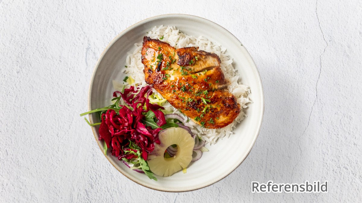 Kycklingfilé med Ris