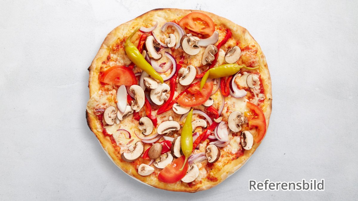 Vegetarisk pizza