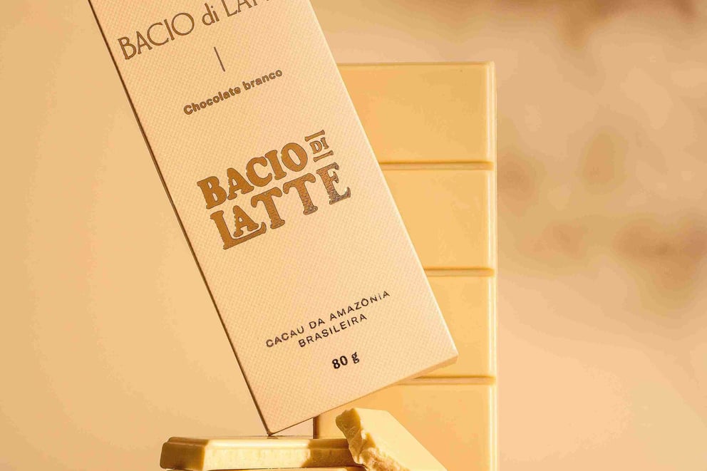 Barra De Chocolate Bacio Di Latte | 80g
