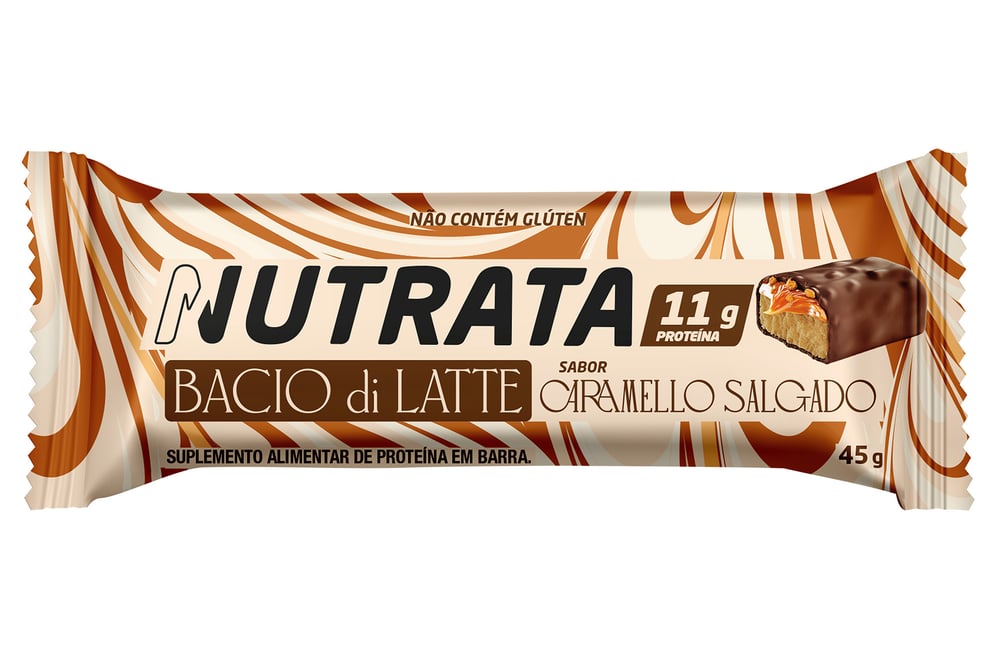 Barra De Proteína Caramello Salgado 45g