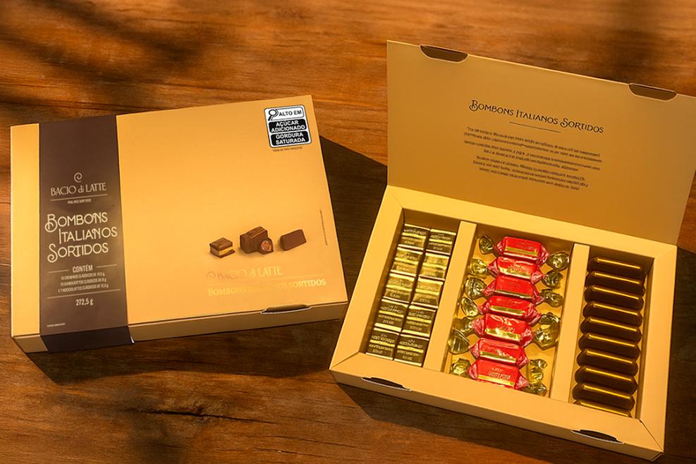 Caixa Bombons Italianos Sortidos | 272,5g 30%off
