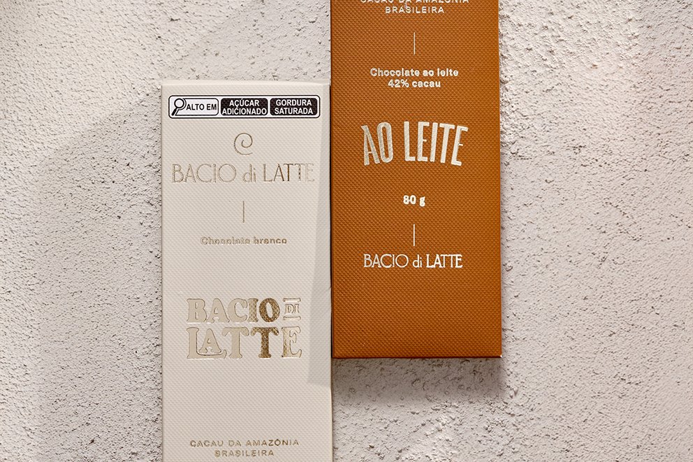 Duo Barra Ao Leite + Barra Bacio | 80g