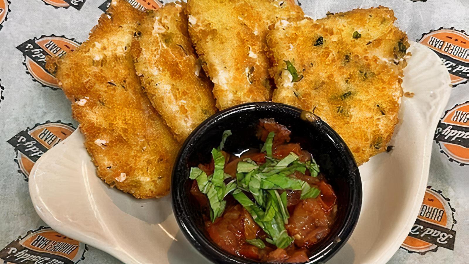 Fried Mozzarella Medallions