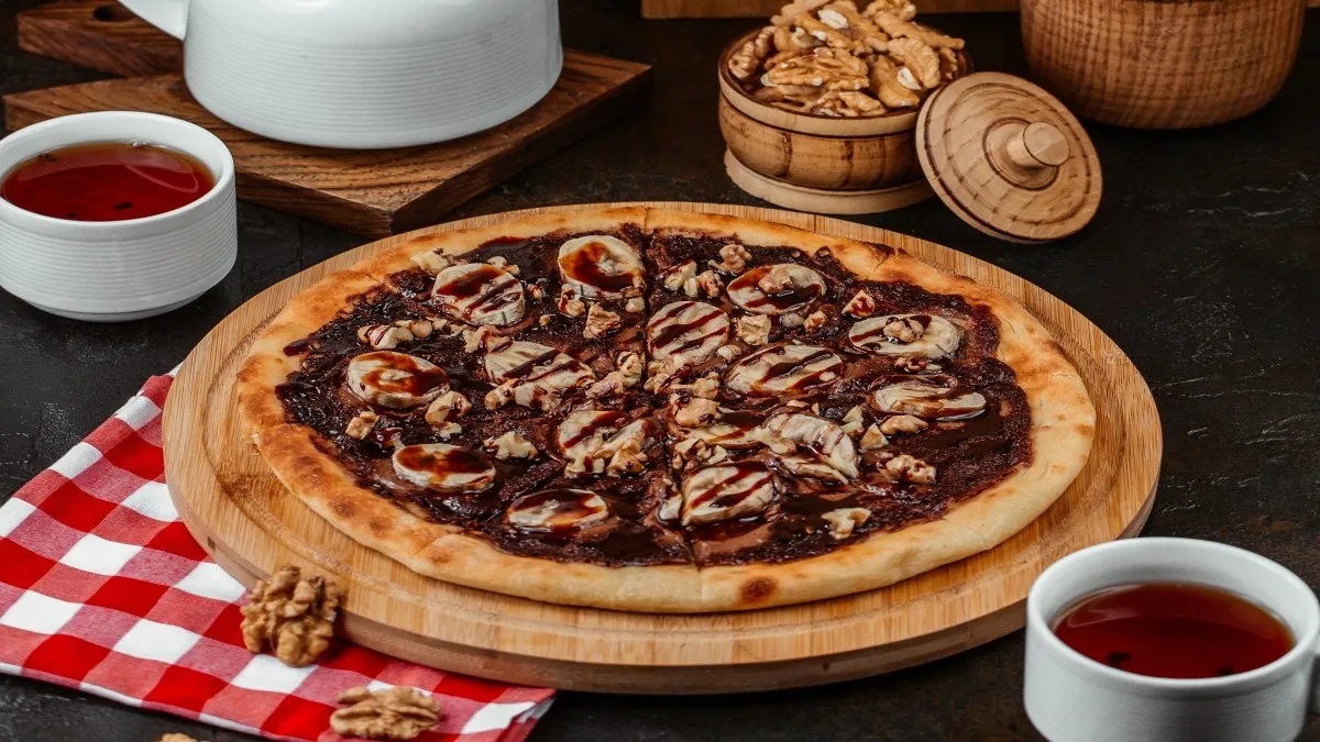 Pizza Şokoladlı