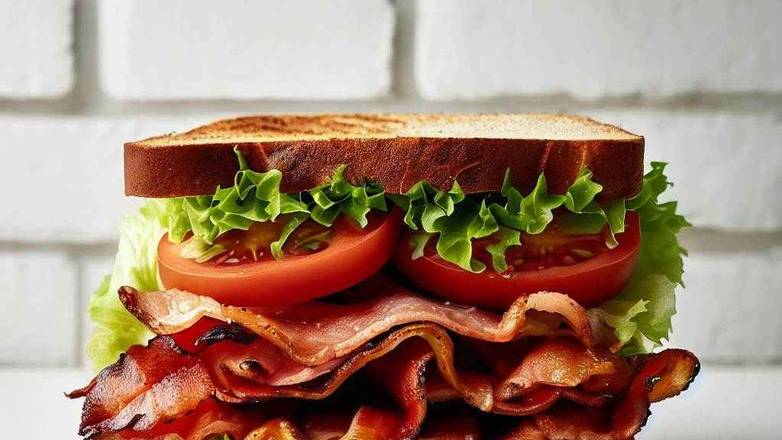 Triple Bacon BLT Sandwich
