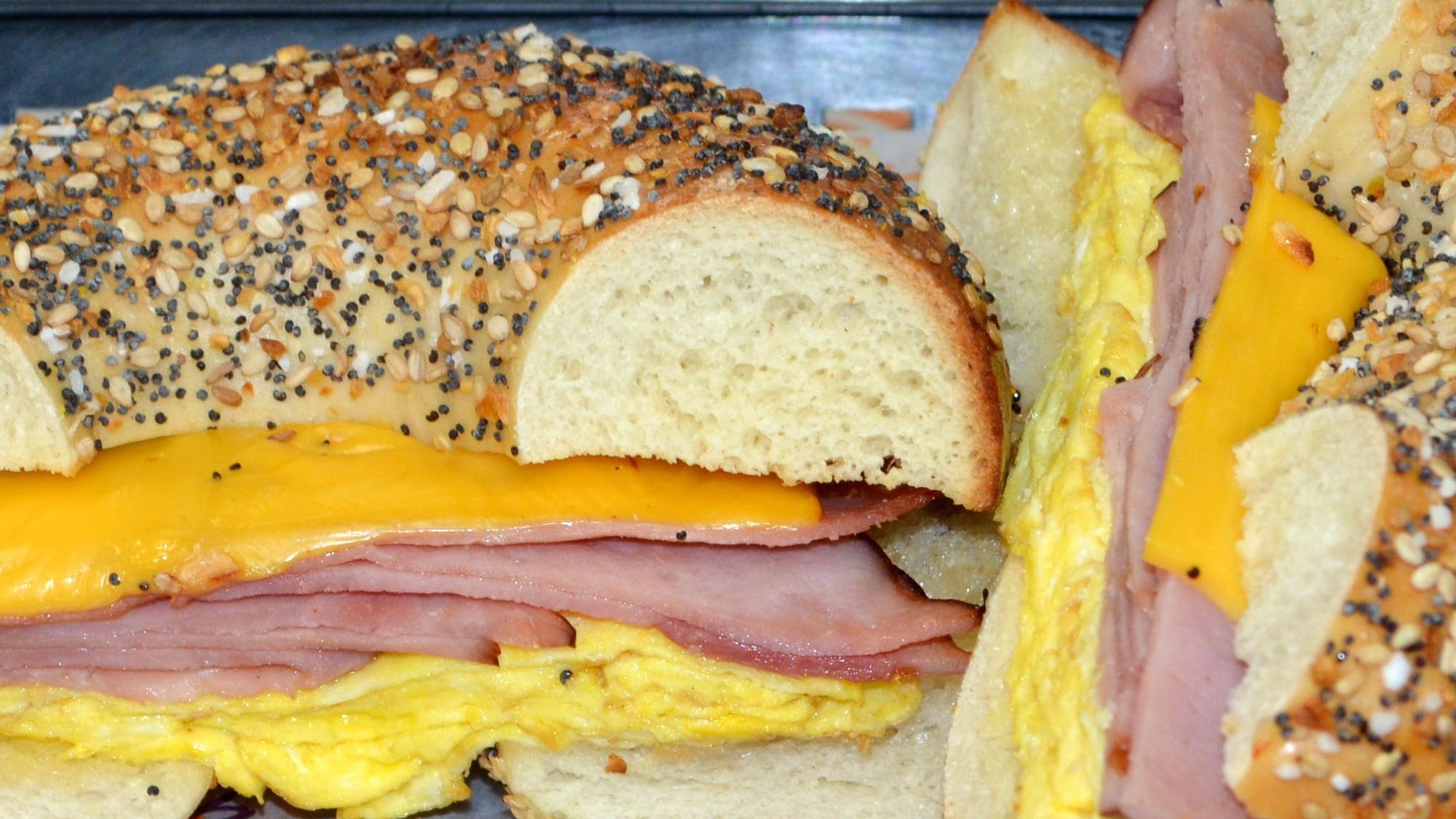 2 Eggs w/Meat and Cheese Sandwich