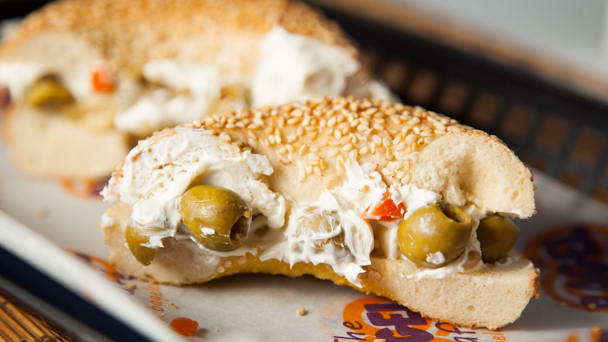 Bagel w/ Flavored Cream Cheese