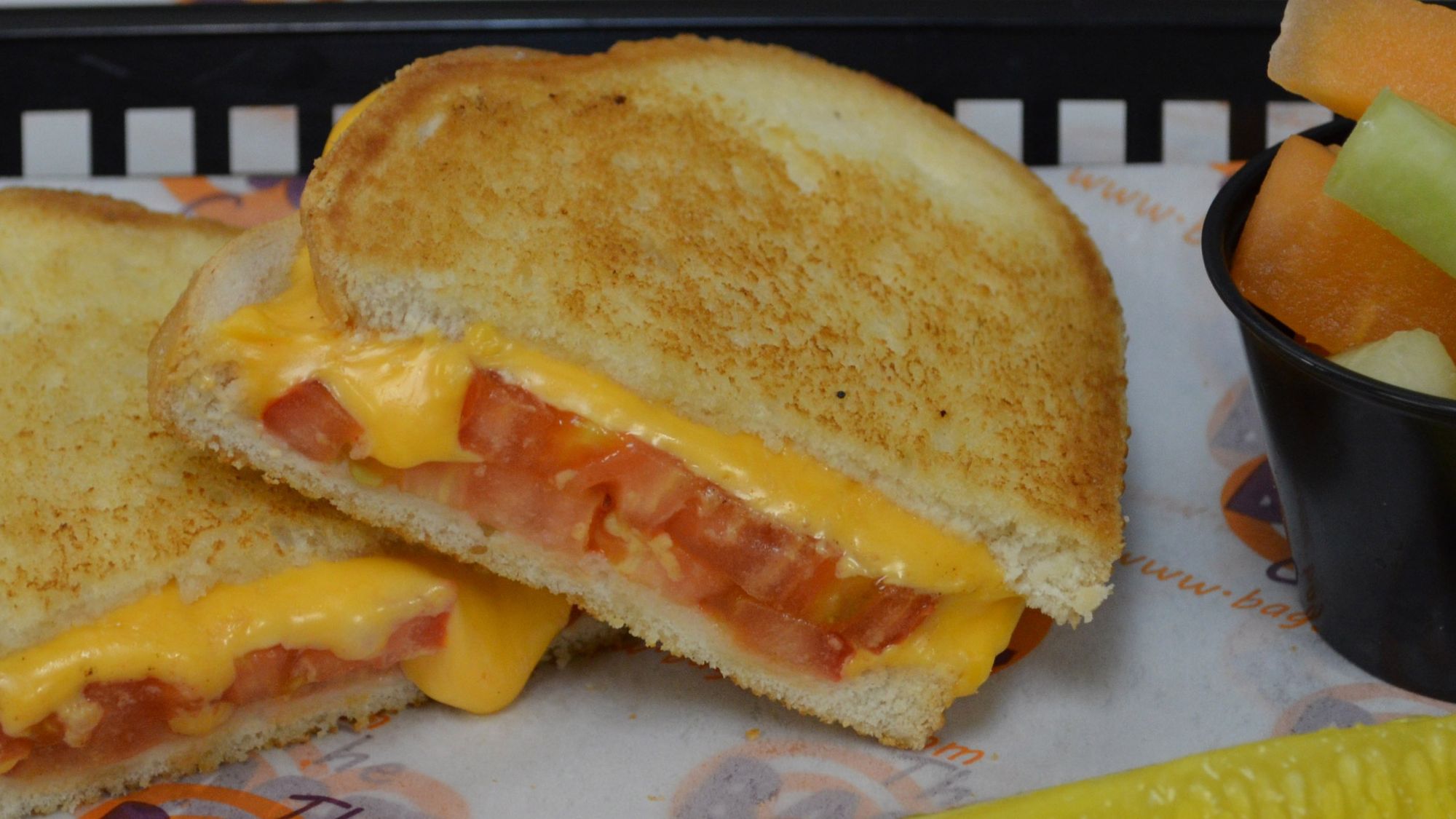 Grilled Cheese with Tomato Sandwich