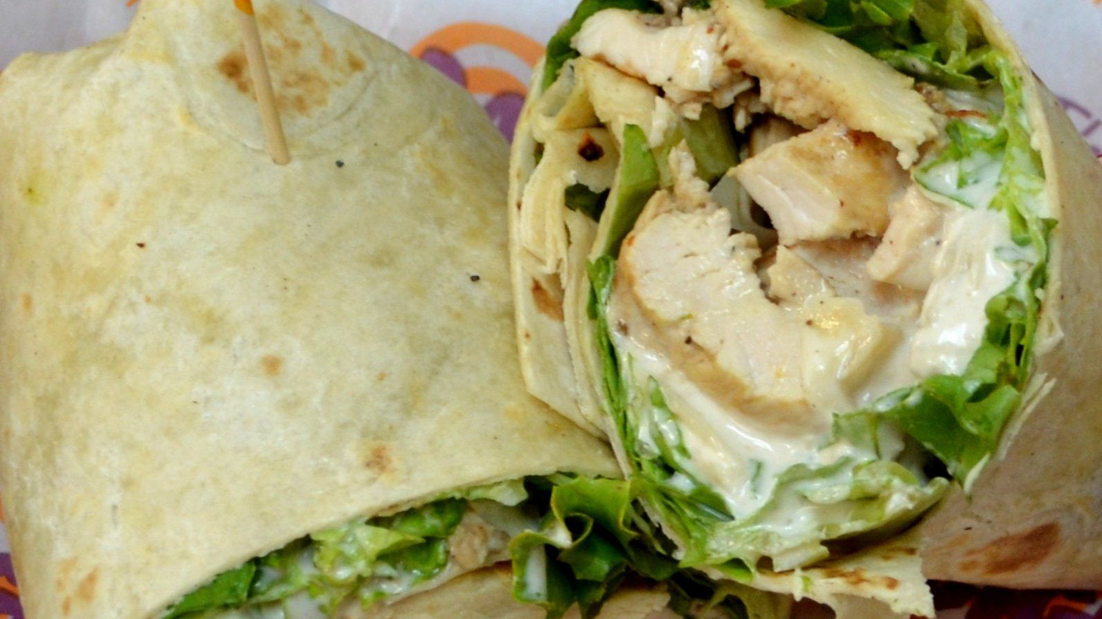 Grilled Chicken Caesar Wrap