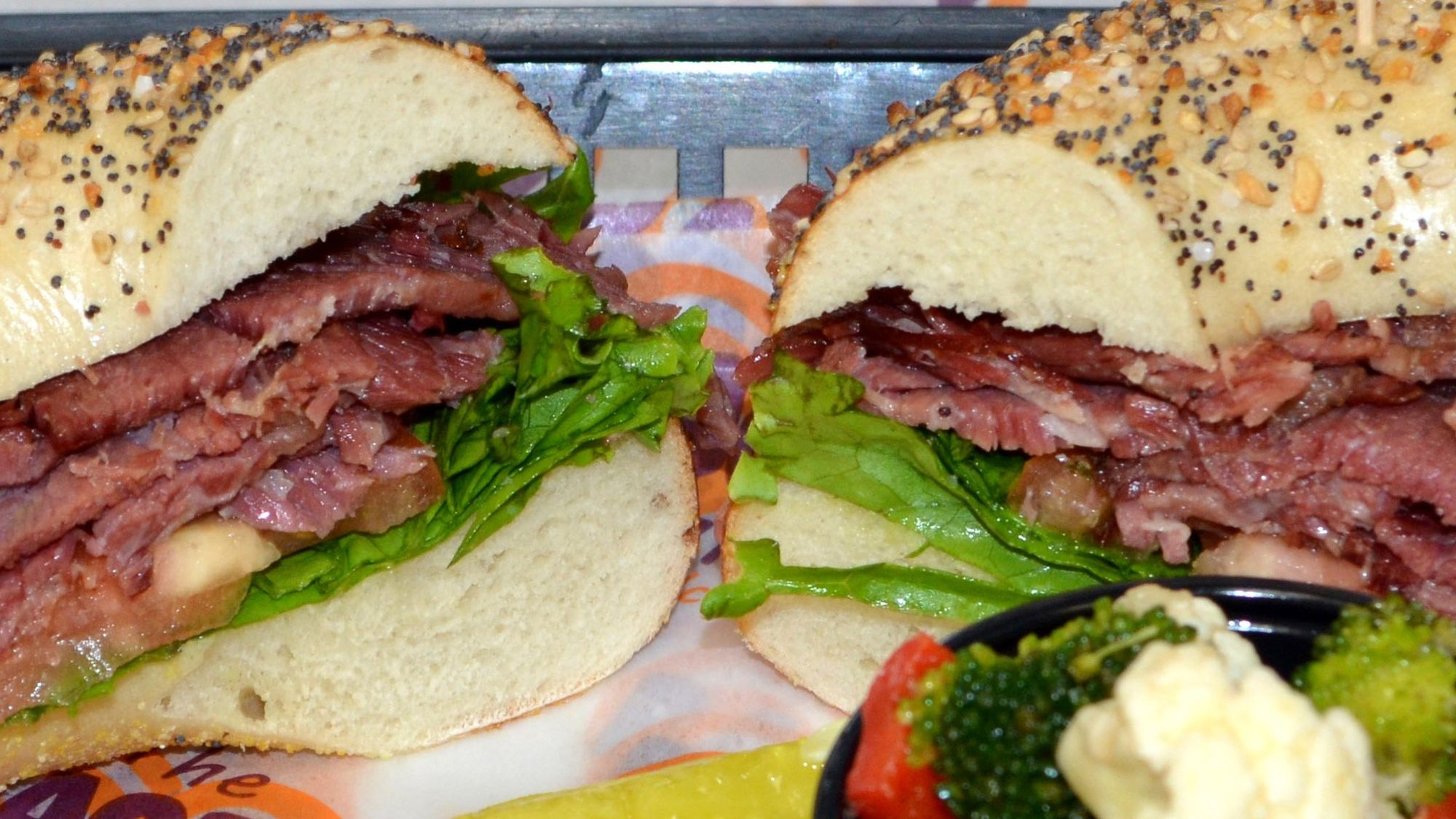 Hot Corned Beef Sandwich