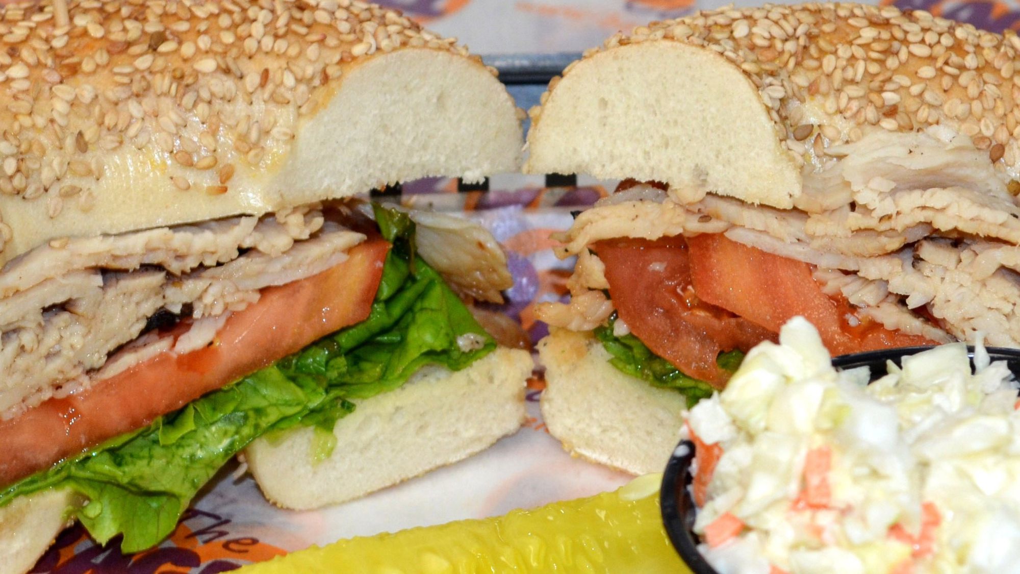 Hot Turkey Pastrami Sandwich