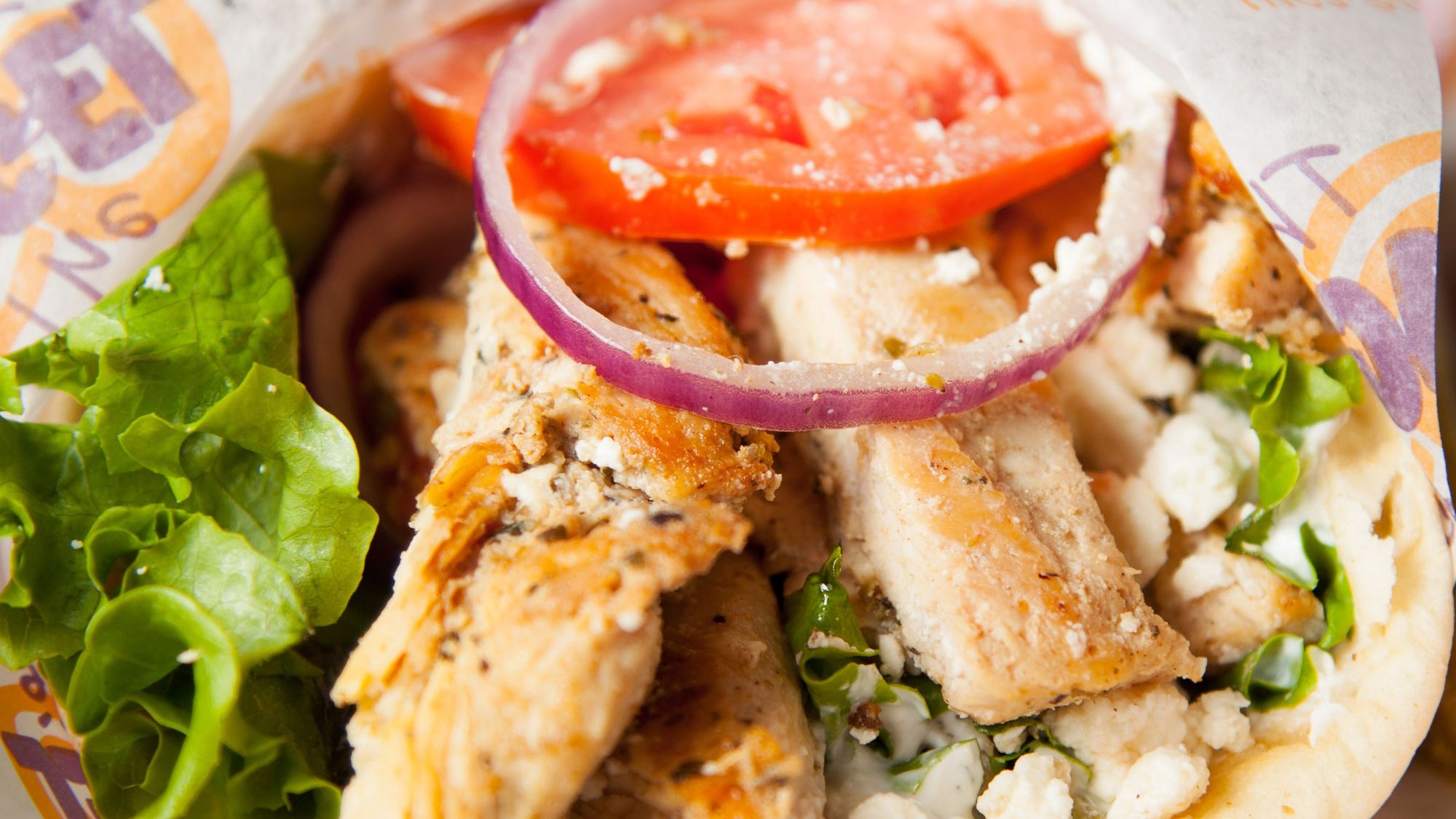 Mediterranean Chicken Pita