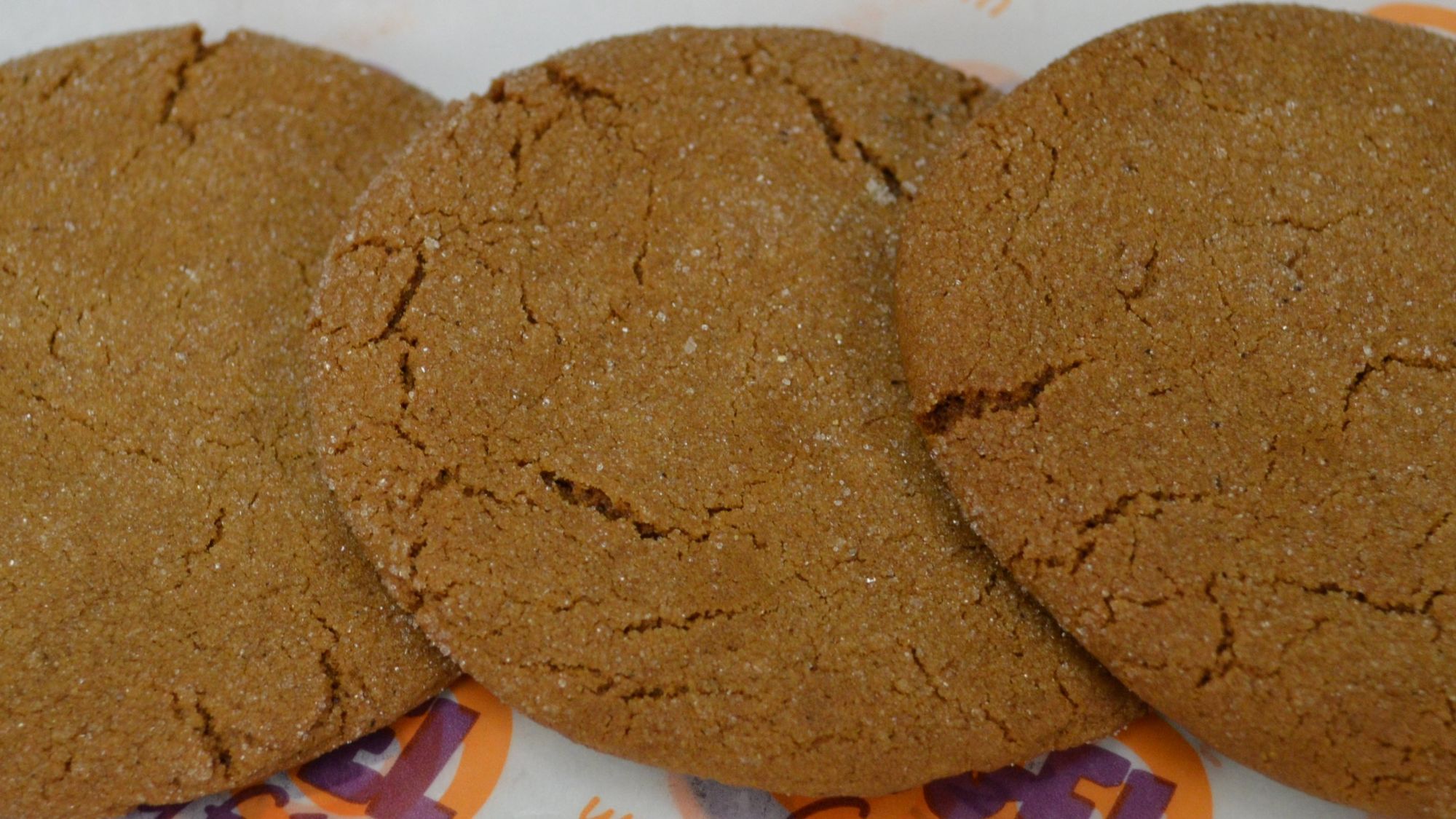 Molasses Cookies--3