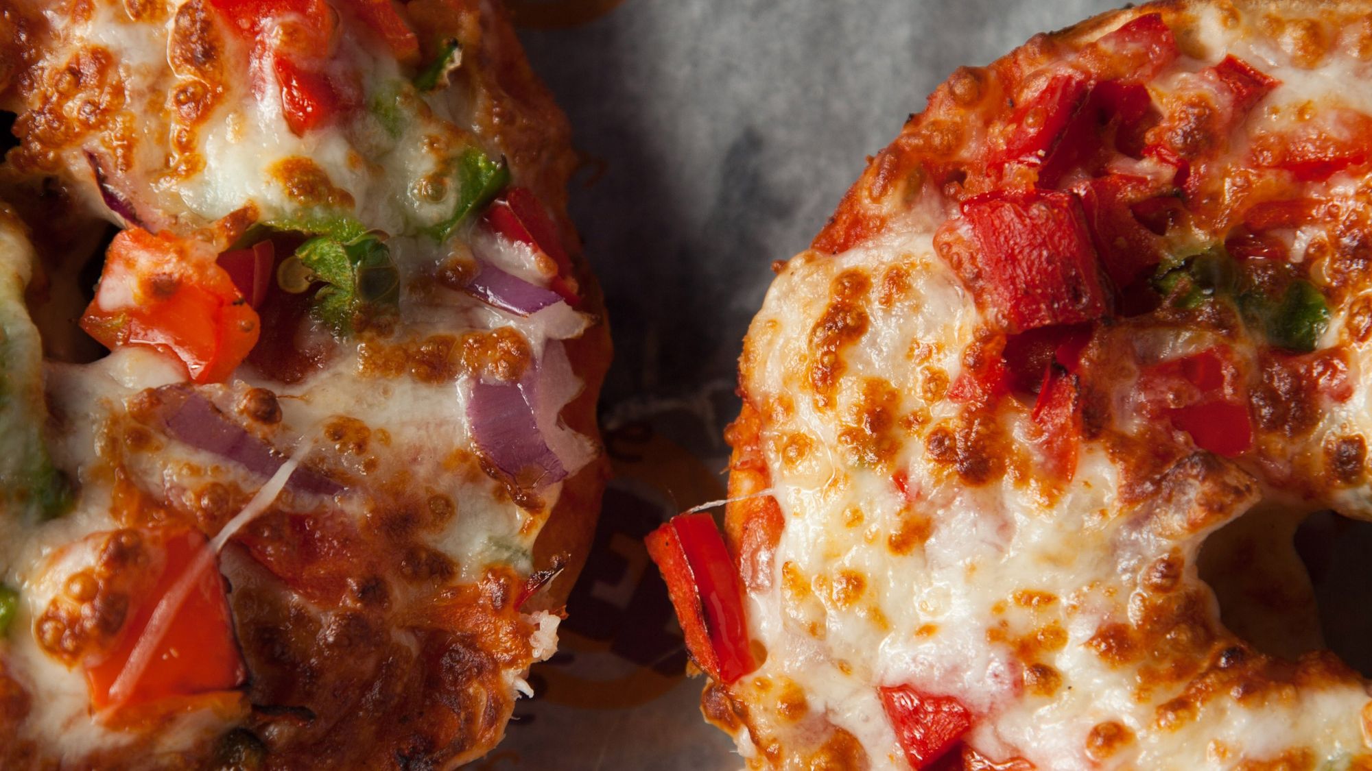 Pizza Bagel with Topping