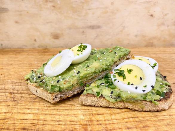 Avocado Toast + Hard Boil Egg