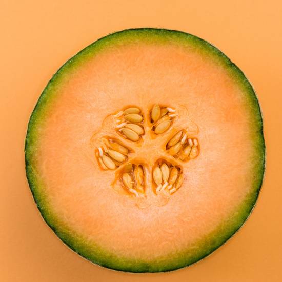 Half Cantaloupe