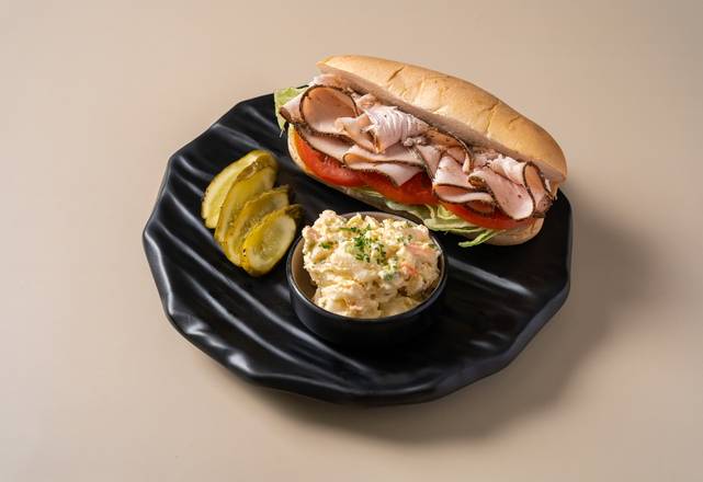Turkey Pastrami Sandwich