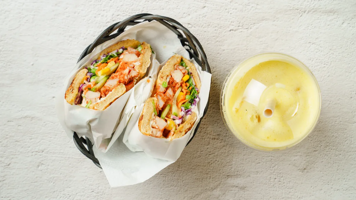 Bagel + friskpresset juice