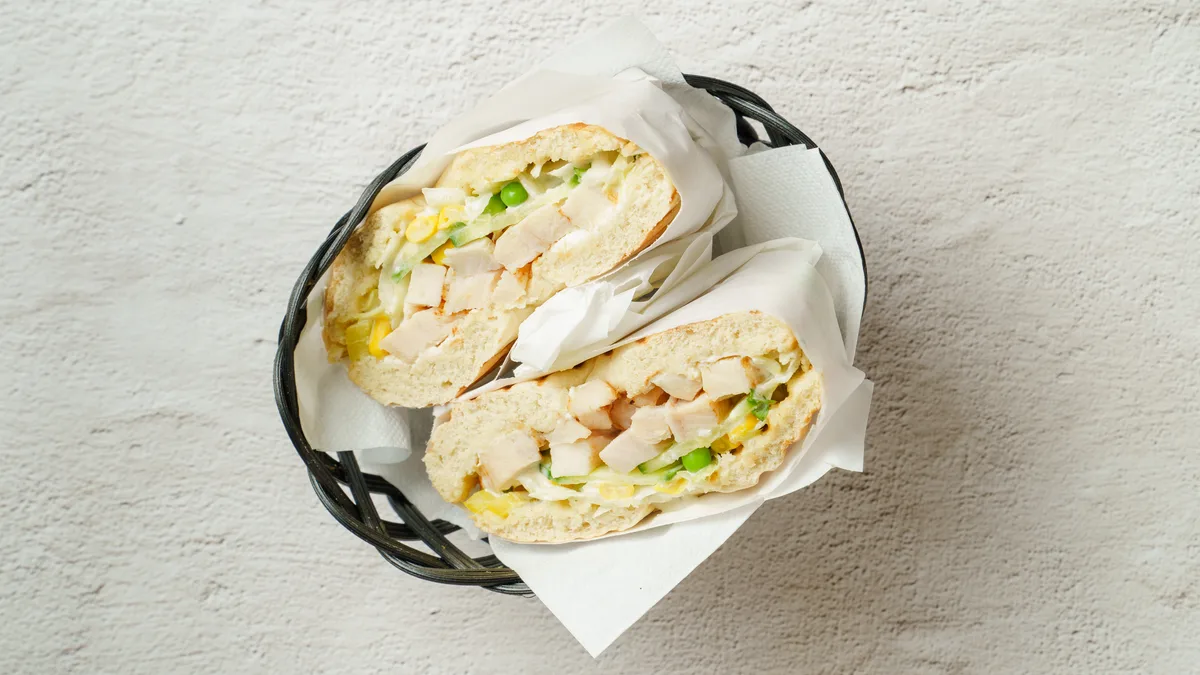 Plain bagel