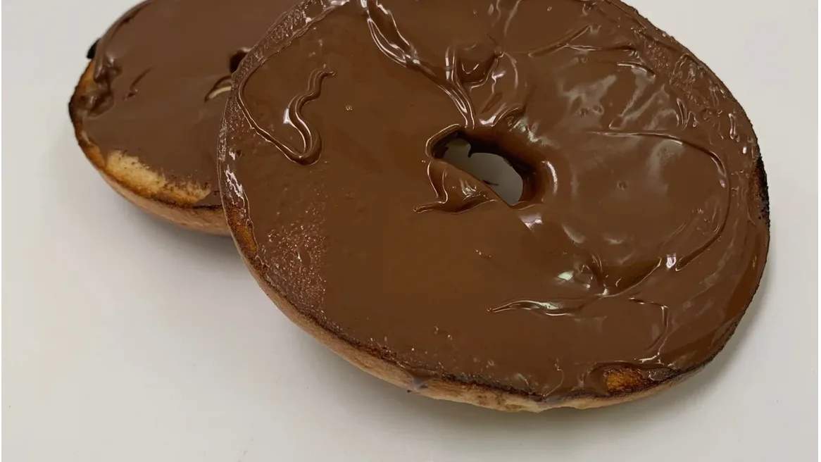 Ristede Bagel med Nutella