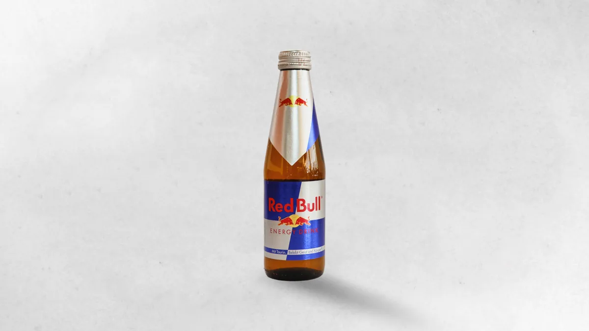 Red Bull Energy Drink Glass Bottle 0.33l