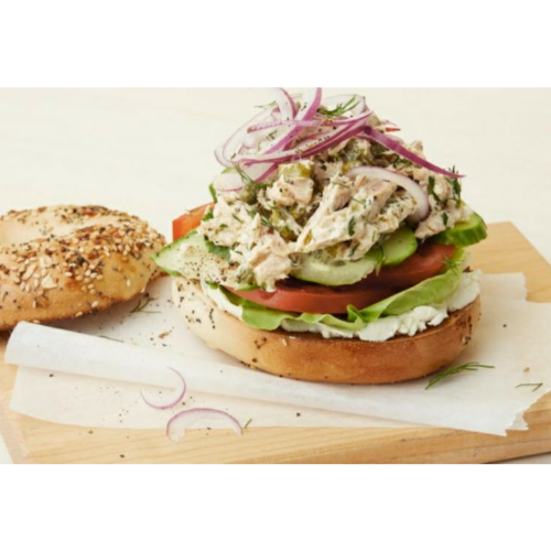 Sándwich Ensalada Aguacate y Atun