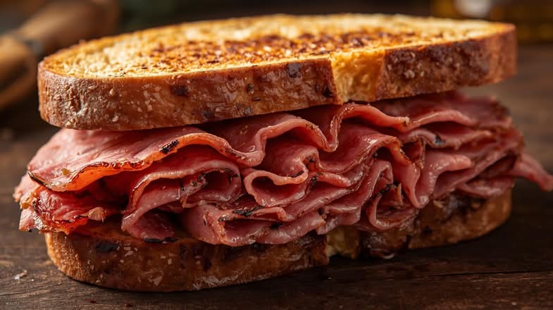 Grilled Pastrami Sandwich