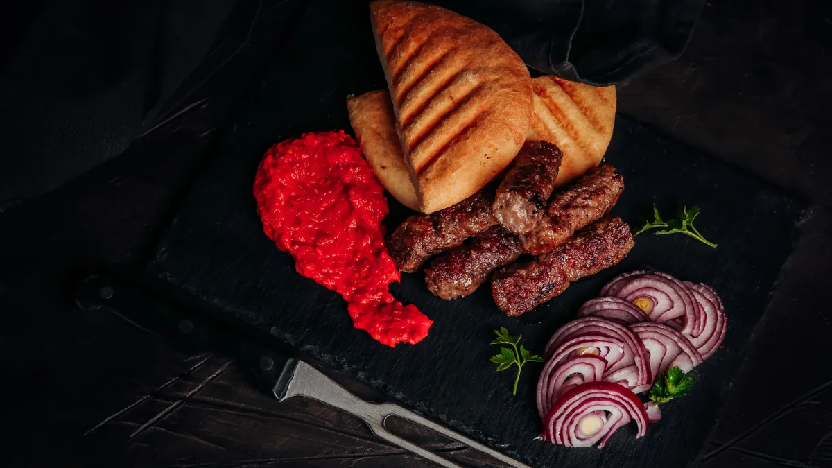 Csevap tál