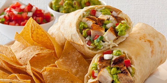 Baja Burrito Boxed Lunch