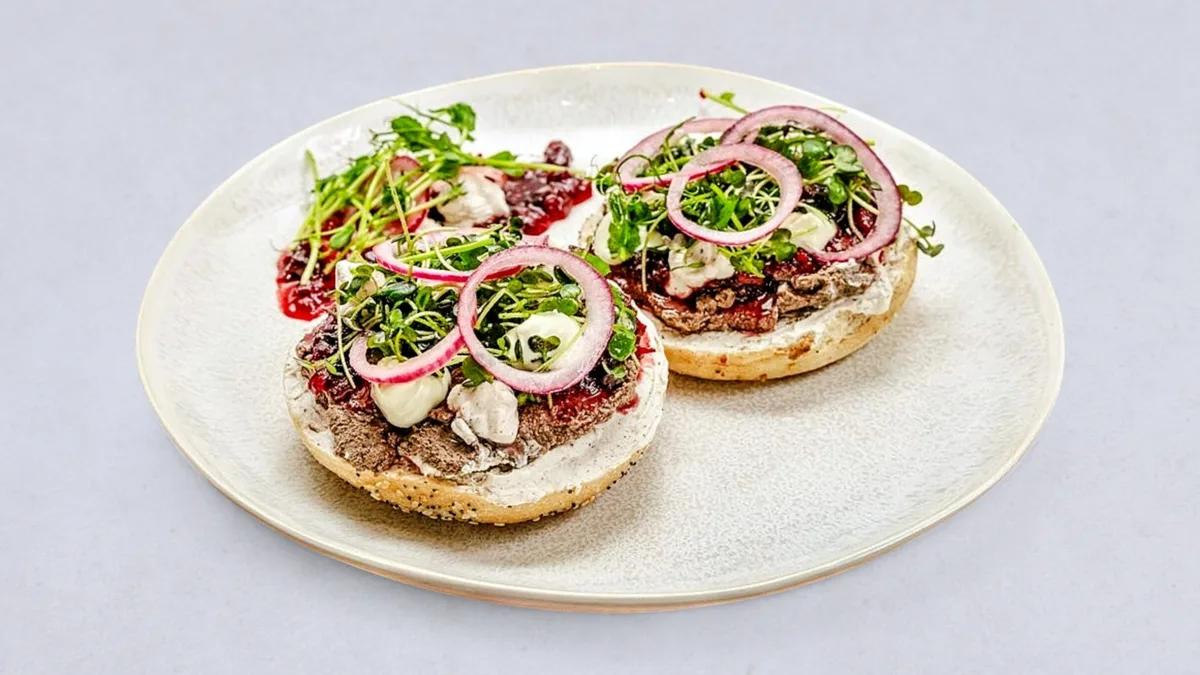 Bajgiel Pate do foie
