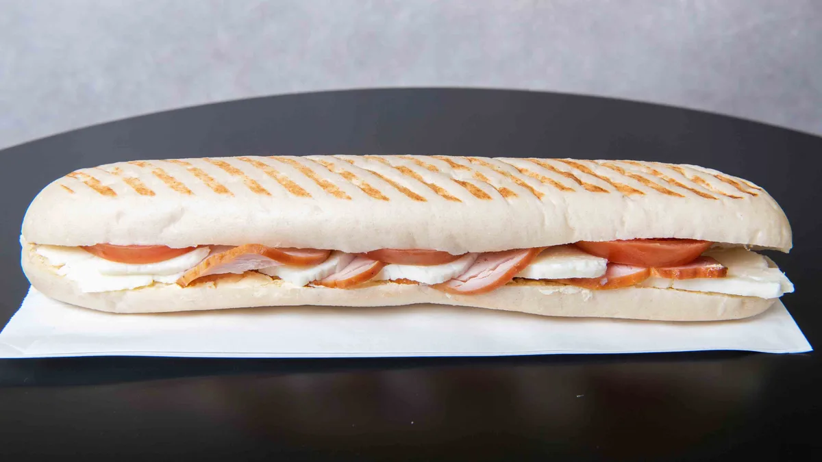 Chicken and Halloumi Panini