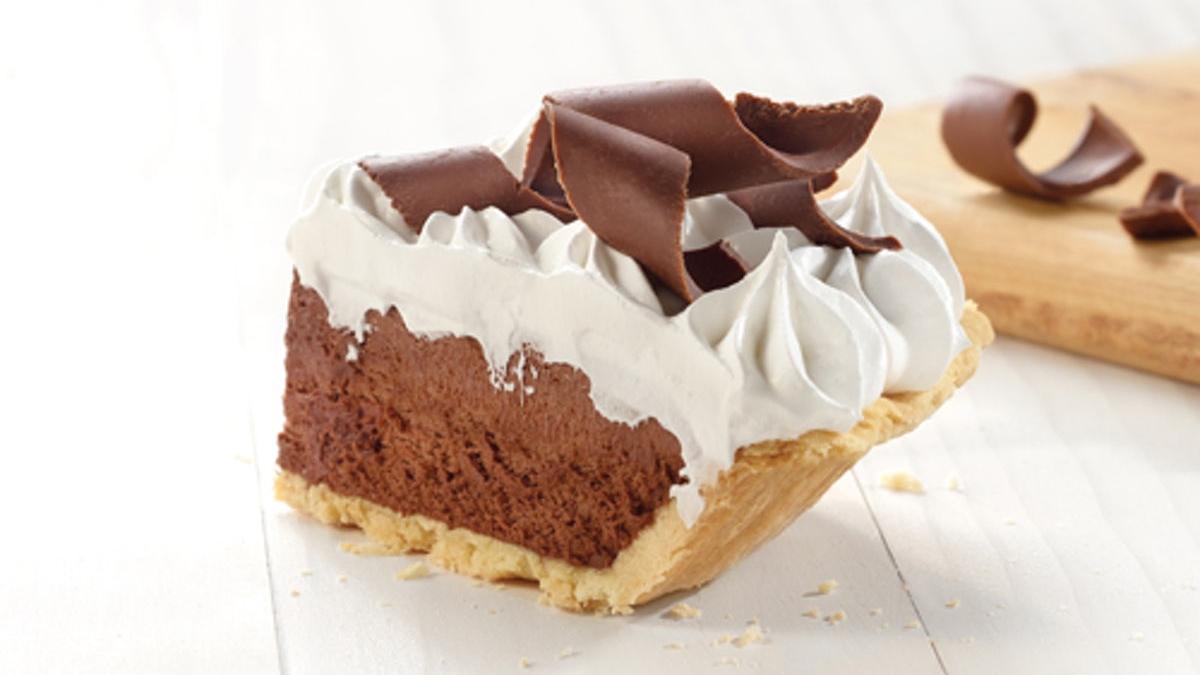 French Silk Pie Slice
