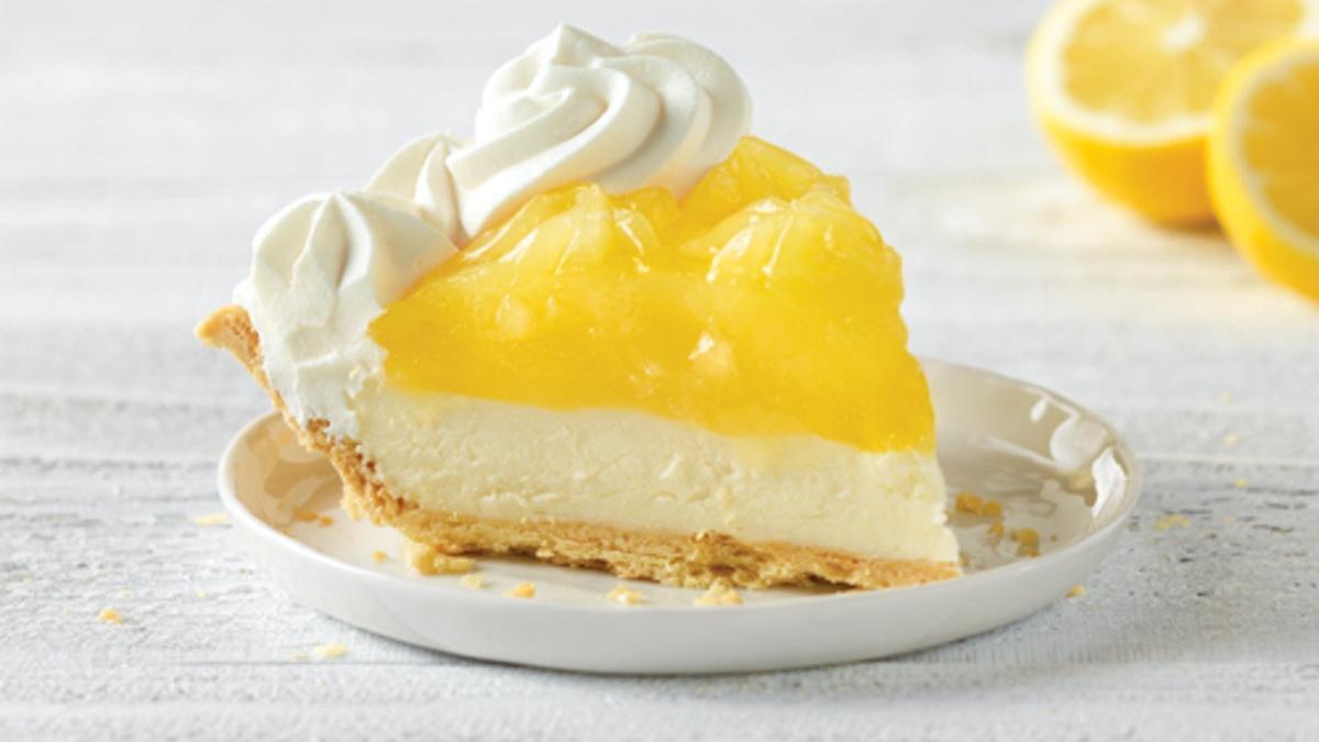 Lemon Supreme Pie Slice