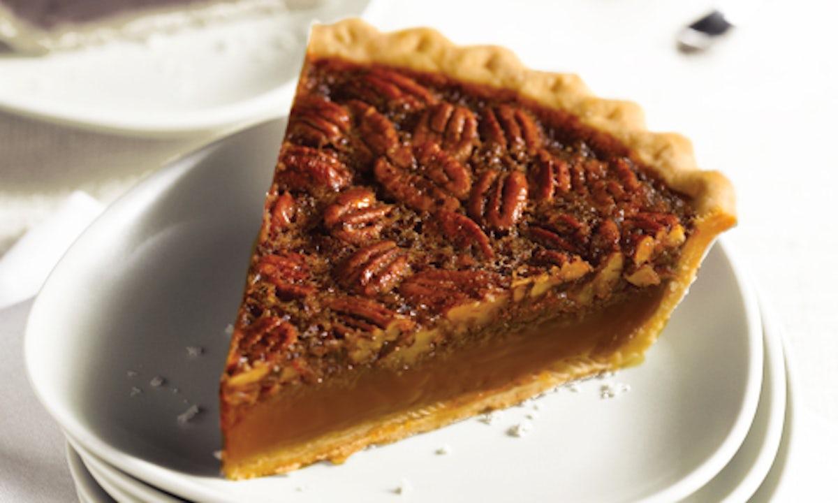 Southern Pecan Pie Slice
