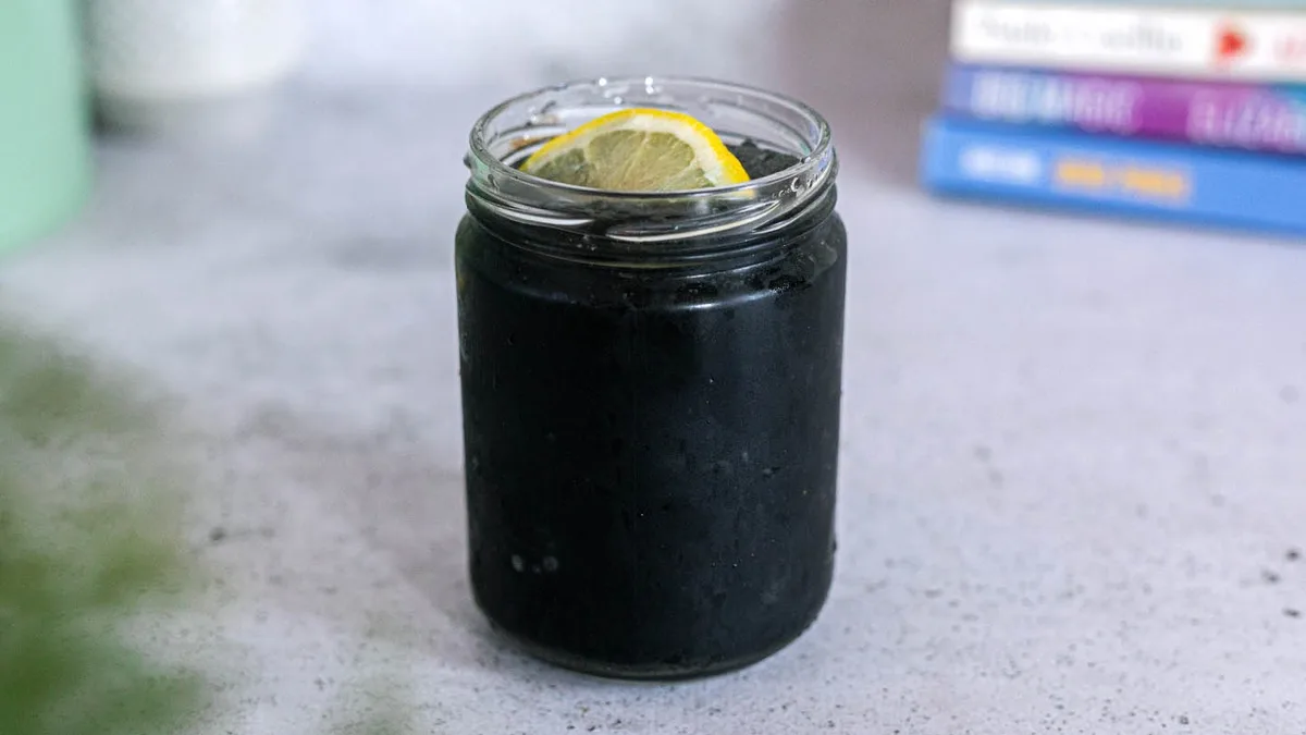 Activated Charcoal Lemonade
