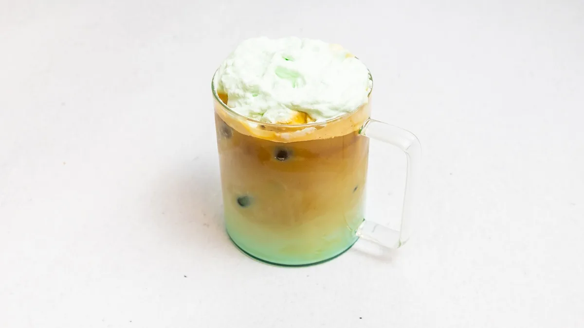 Mint latte