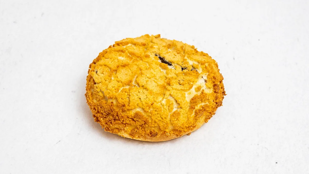 Red Bean Crunch bun