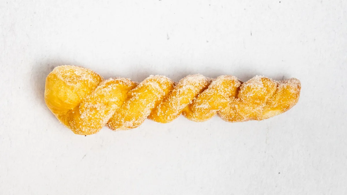 Twist Donut (Uzlíky z koblihového těsta)