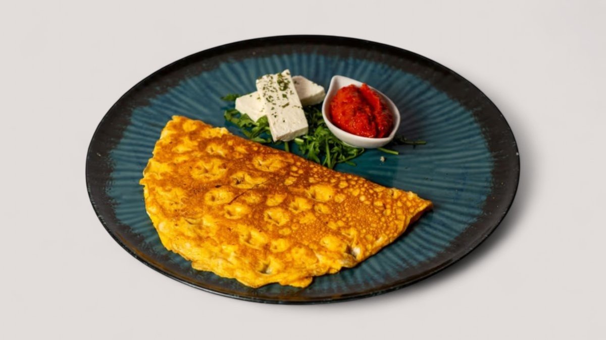 Omlet od 3 jajeta sa šunkom