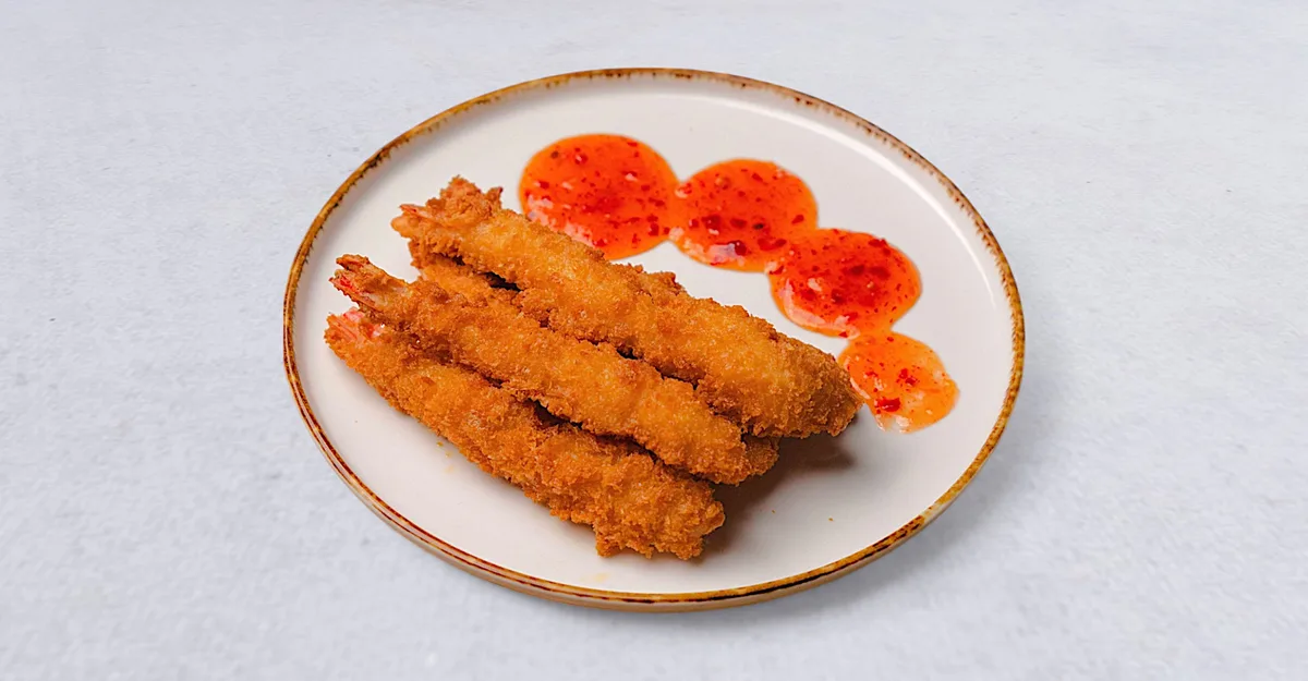 Krewetki tempura