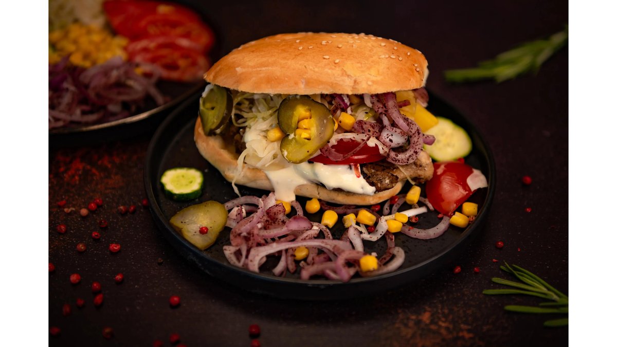 Sandwich cu ceafă de porc