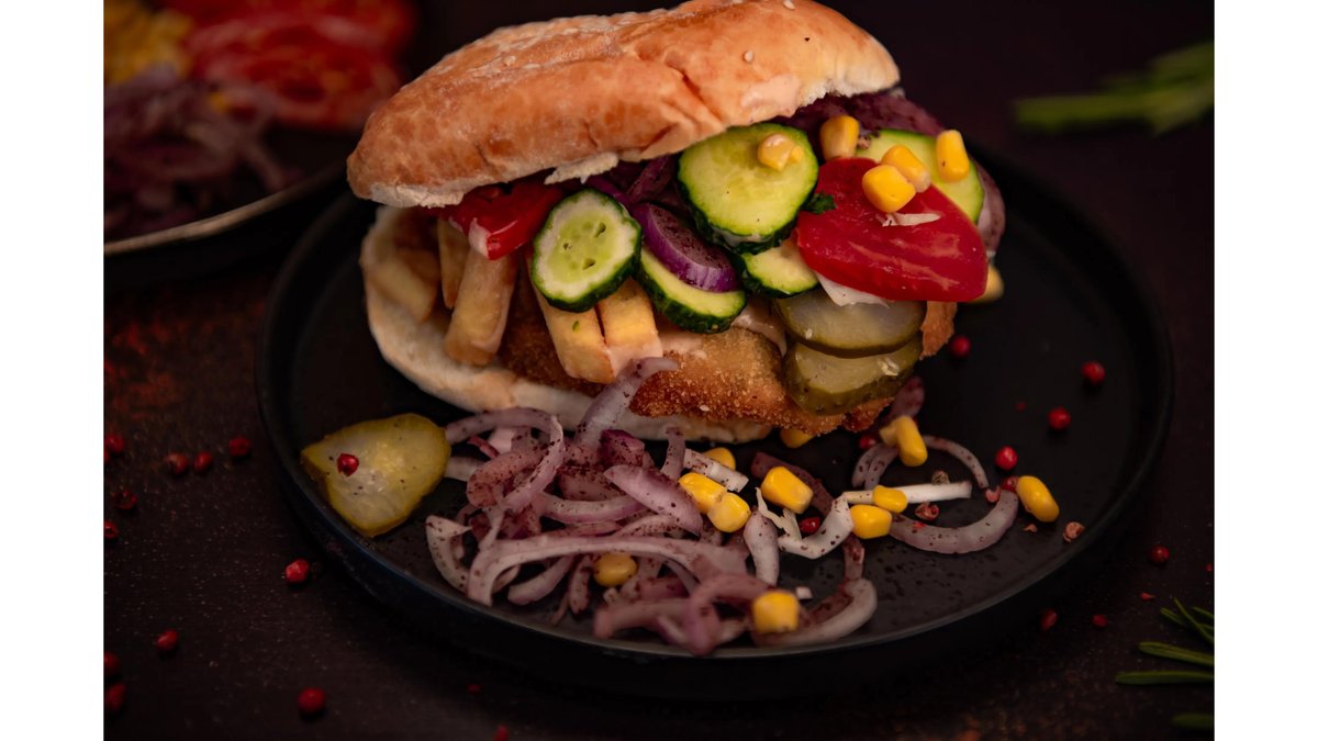 Sandwich cu șnițel