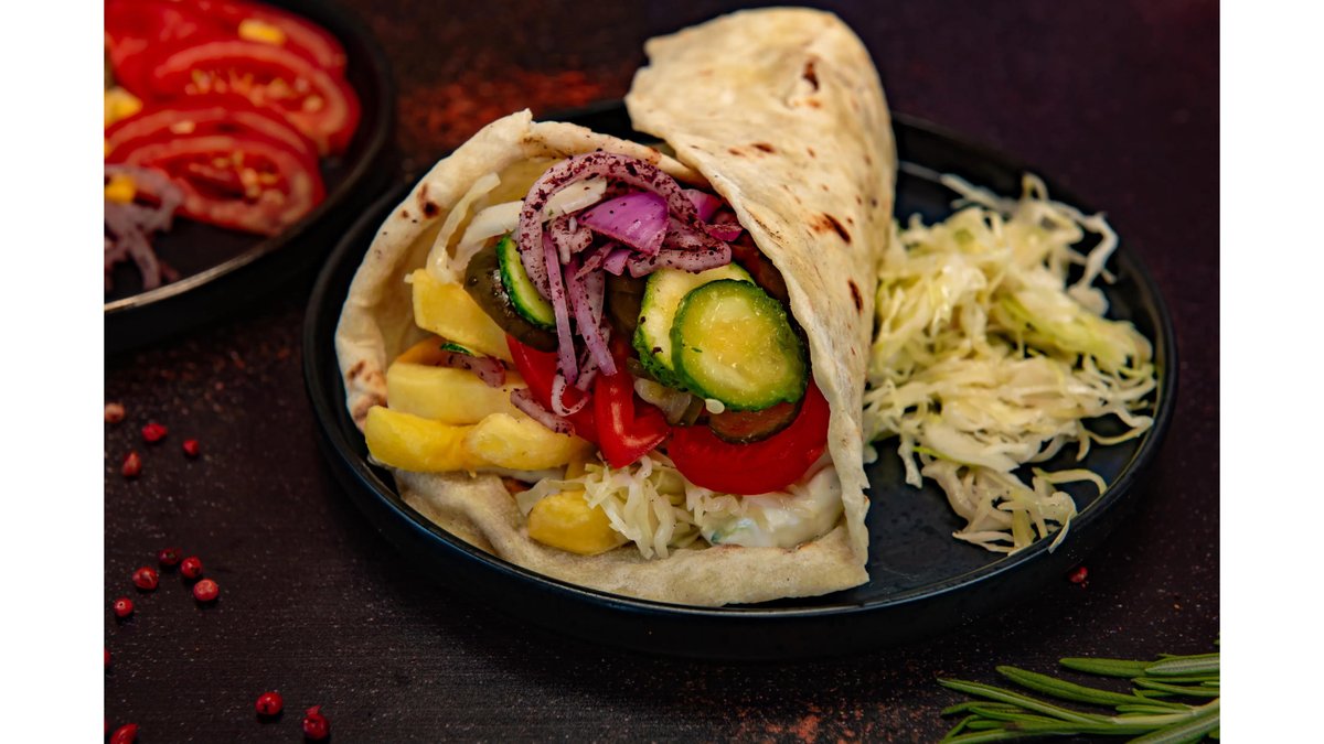 Shaorma vegetariană