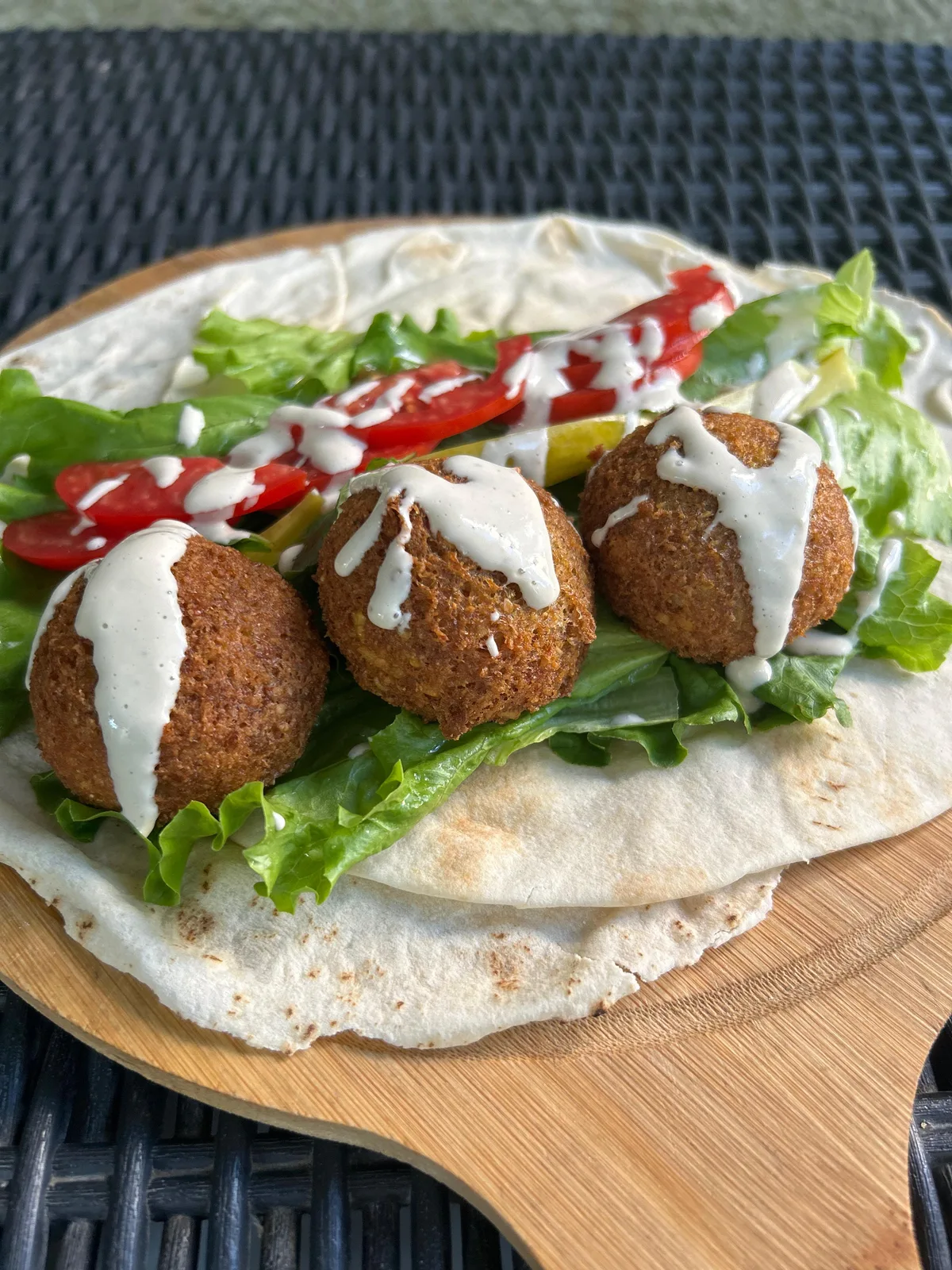 Falafel wrap
