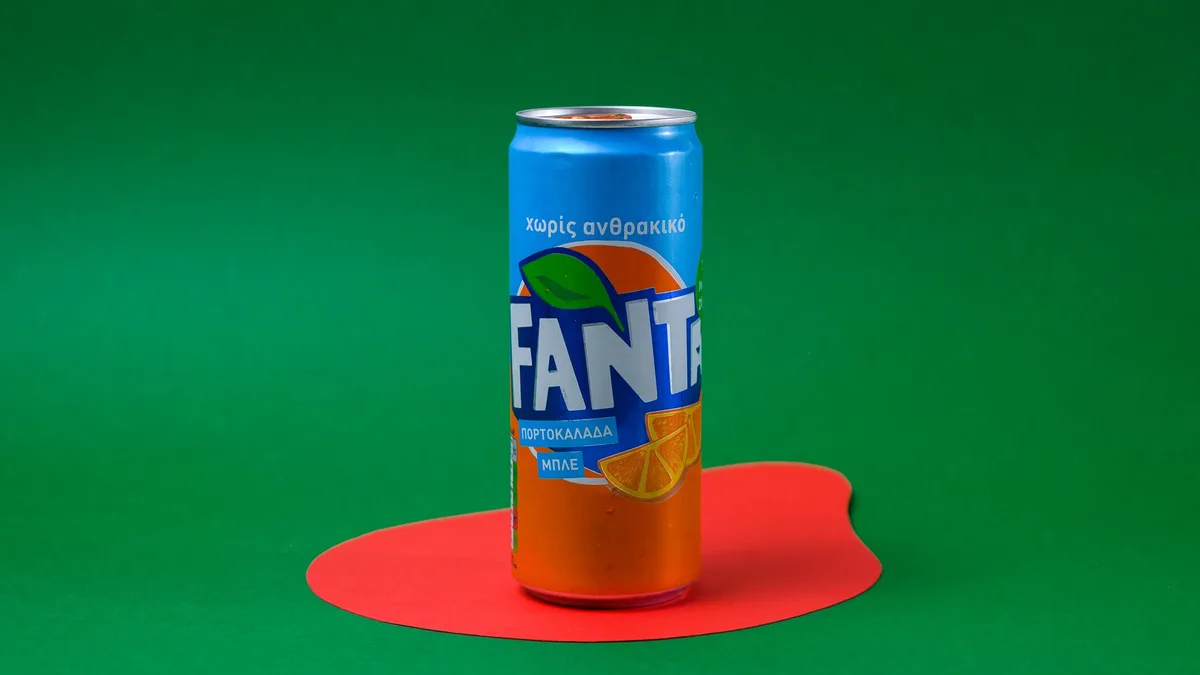 Fanta Μπλε 0.33 l