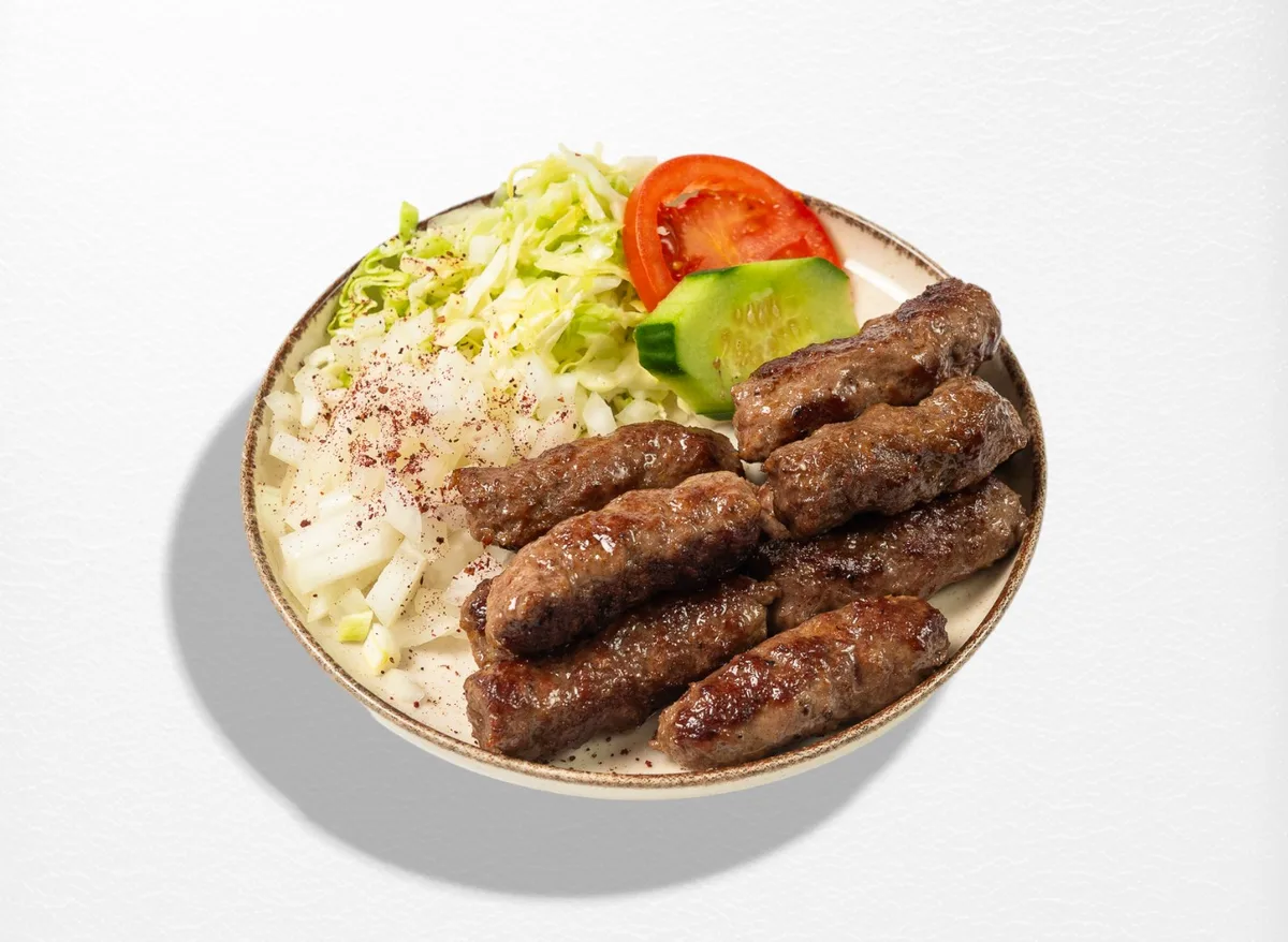 Ganze Portion Cevapcici