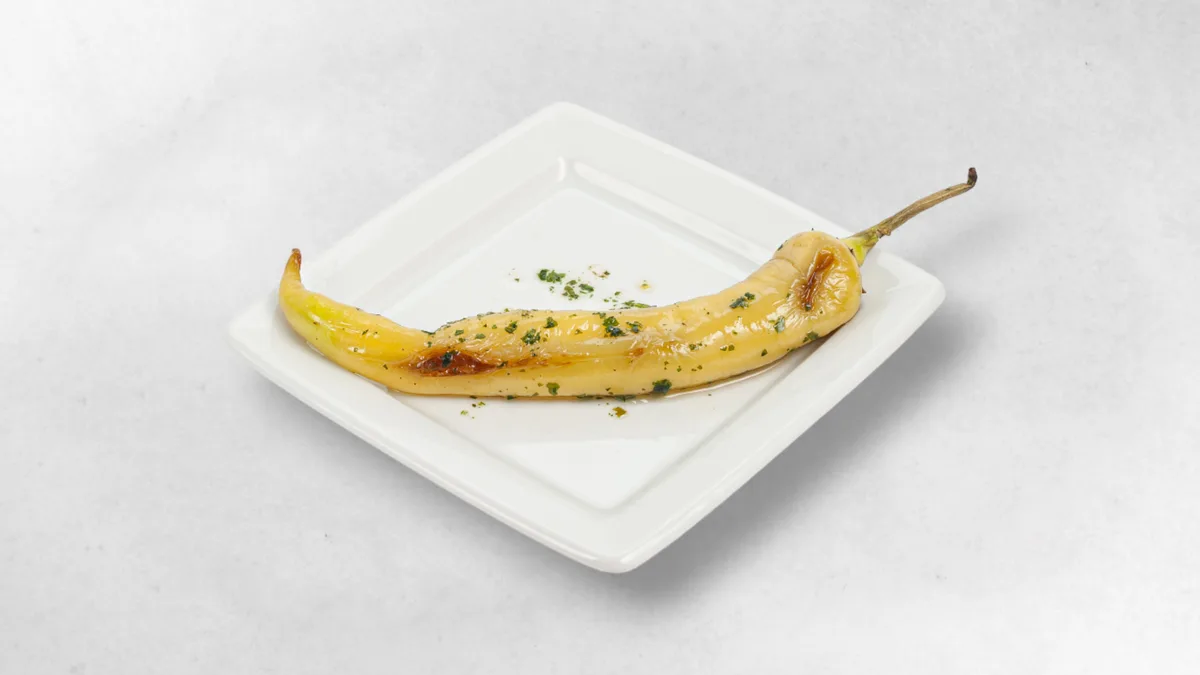 Milde gebratene Paprika