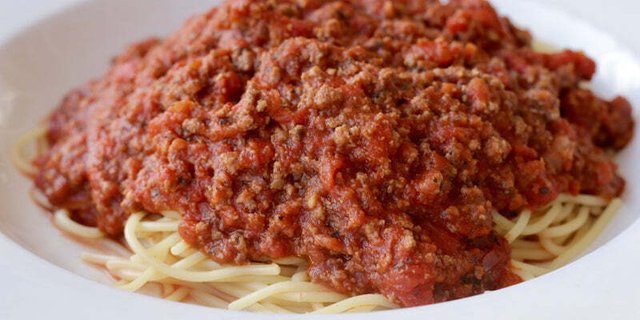 Spaghetti and Meat Sauce
